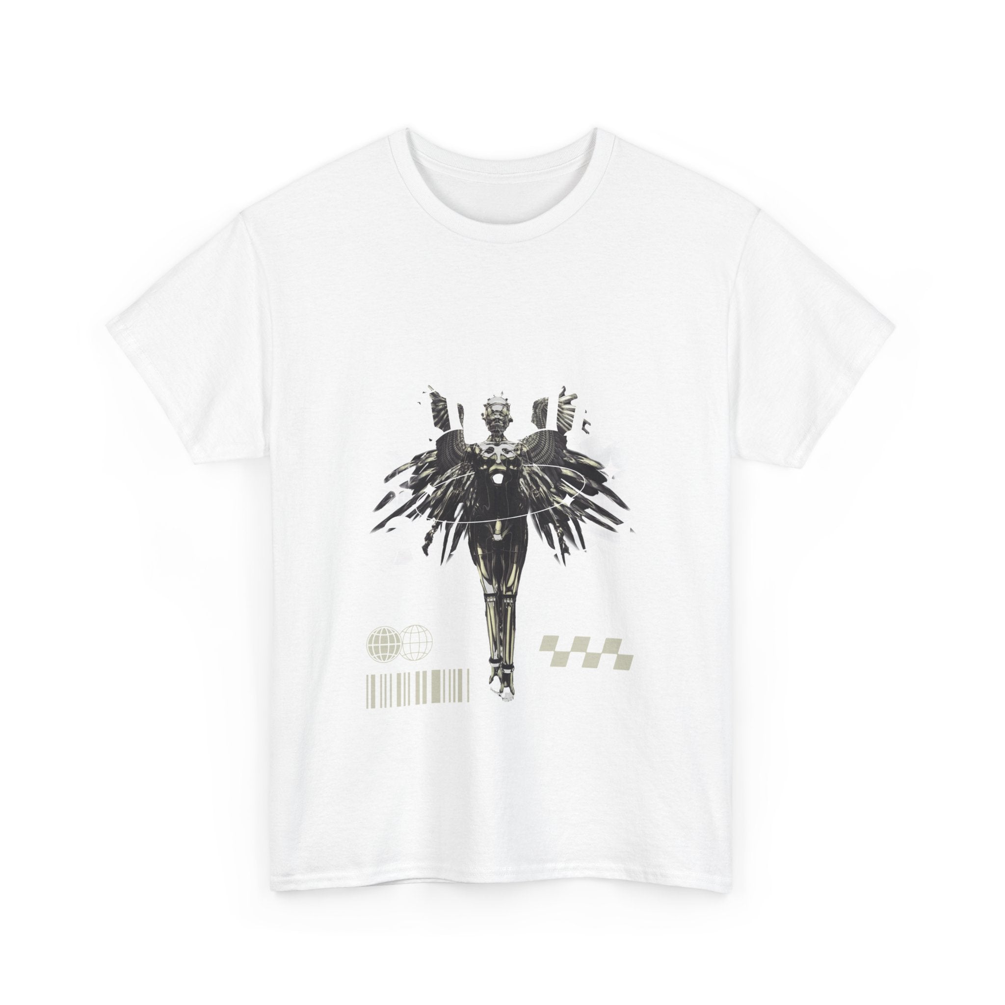 The Robotic Angel – Futuristic Cyberpunk Design