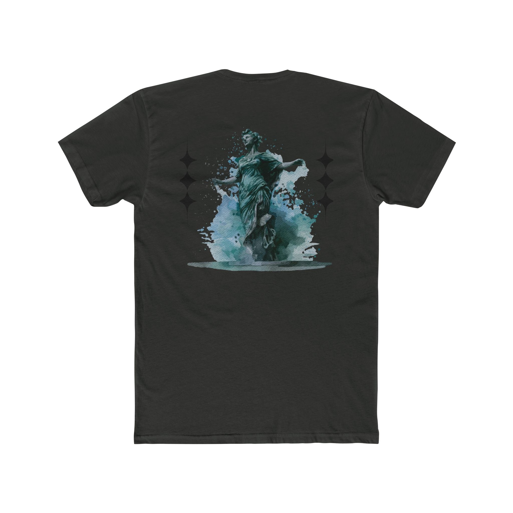 Artistic Unisex Cotton Crew Tee - Vintage Inspired Graphic T-Shirt, Casual Wear, Gift for Art Lovers, Stylish Everyday Tee, Unique Design
