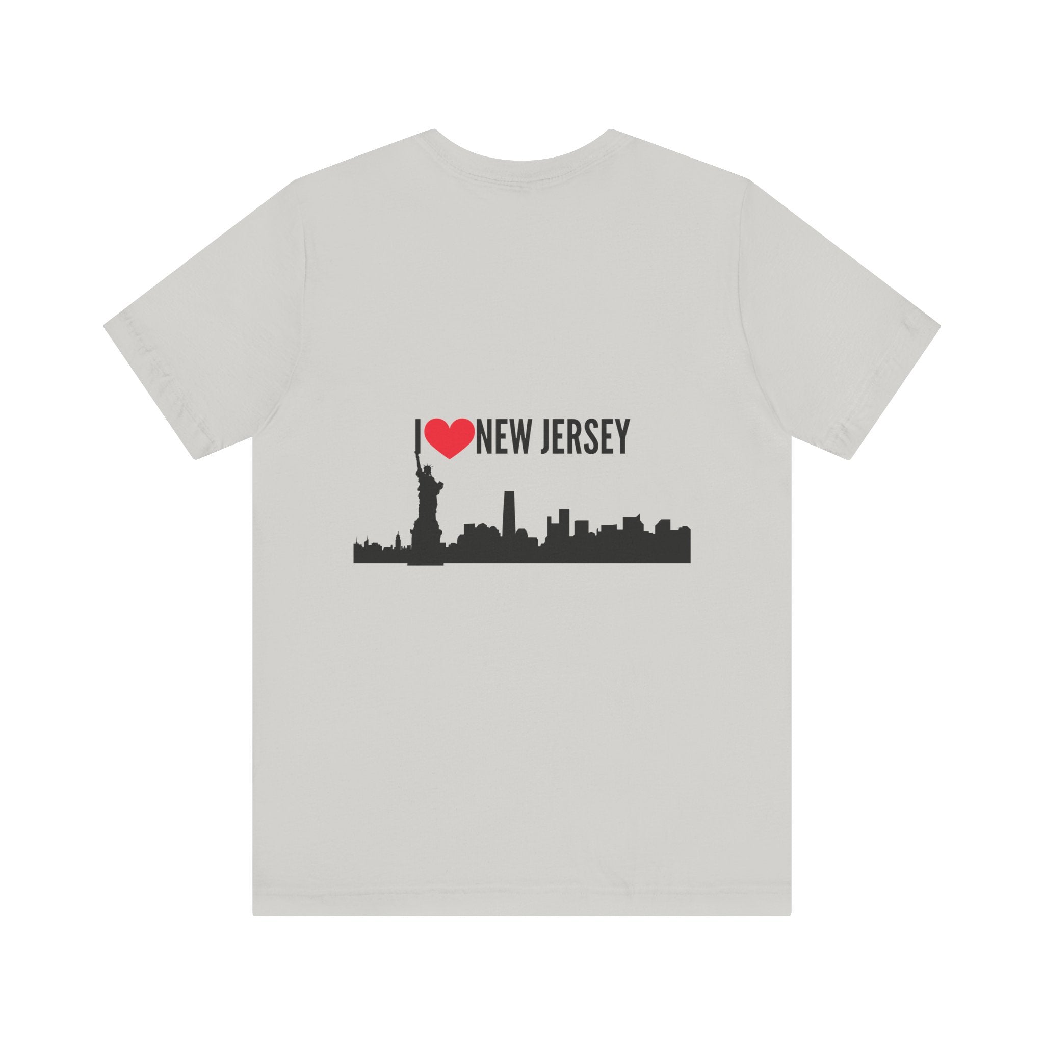 I Love New Jersey Tee - Casual T-Shirt for NJ Lovers, Perfect for Gifts, Travel, Festivals, Everyday Wear and Souvenirs