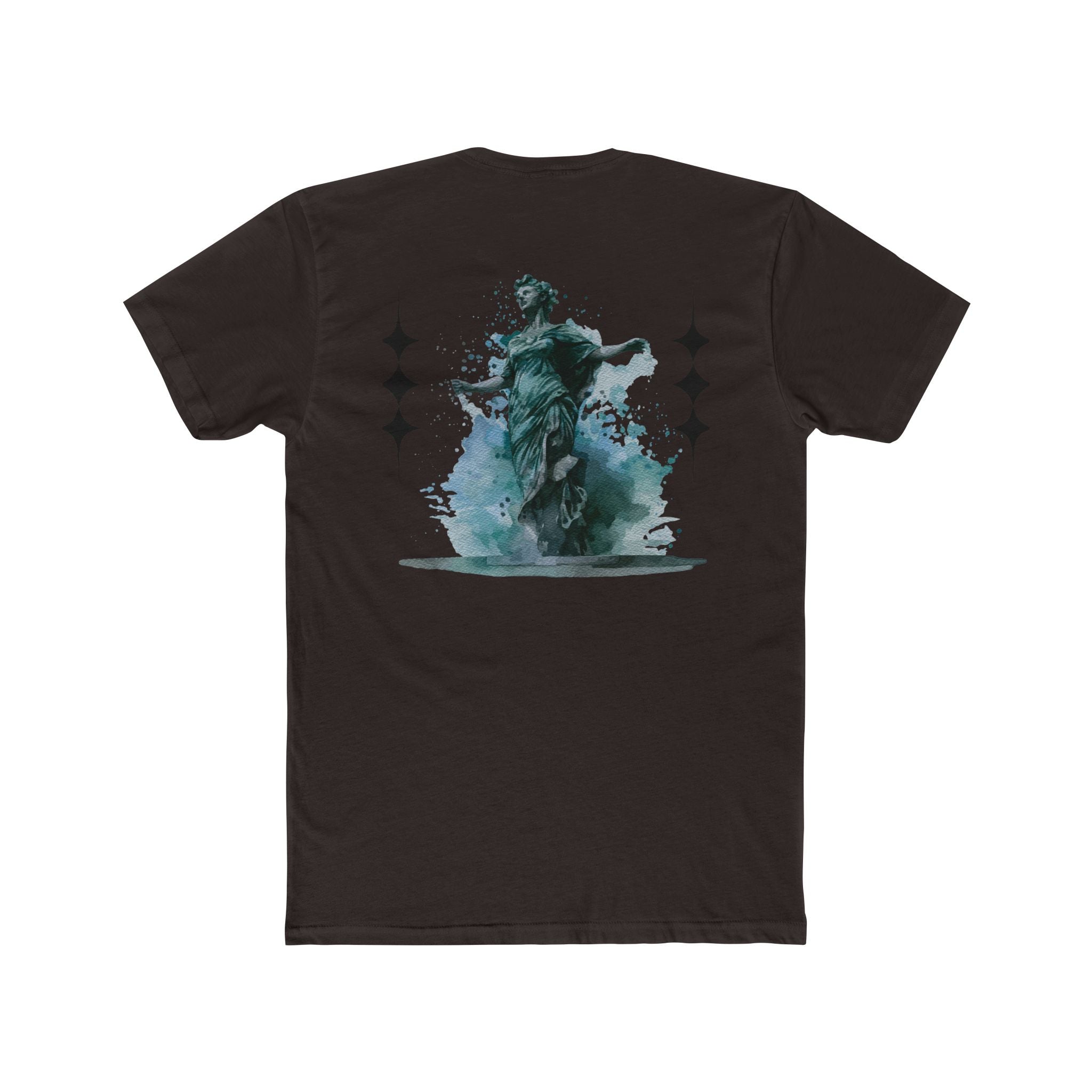 Artistic Unisex Cotton Crew Tee - Vintage Inspired Graphic T-Shirt, Casual Wear, Gift for Art Lovers, Stylish Everyday Tee, Unique Design