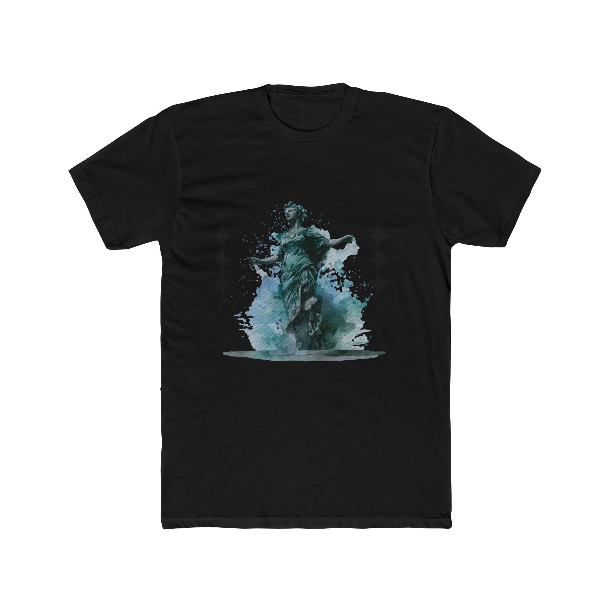 Artistic Unisex Cotton Crew Tee - Vintage Inspired Graphic T-Shirt, Casual Wear, Gift for Art Lovers, Stylish Everyday Tee, Unique Design