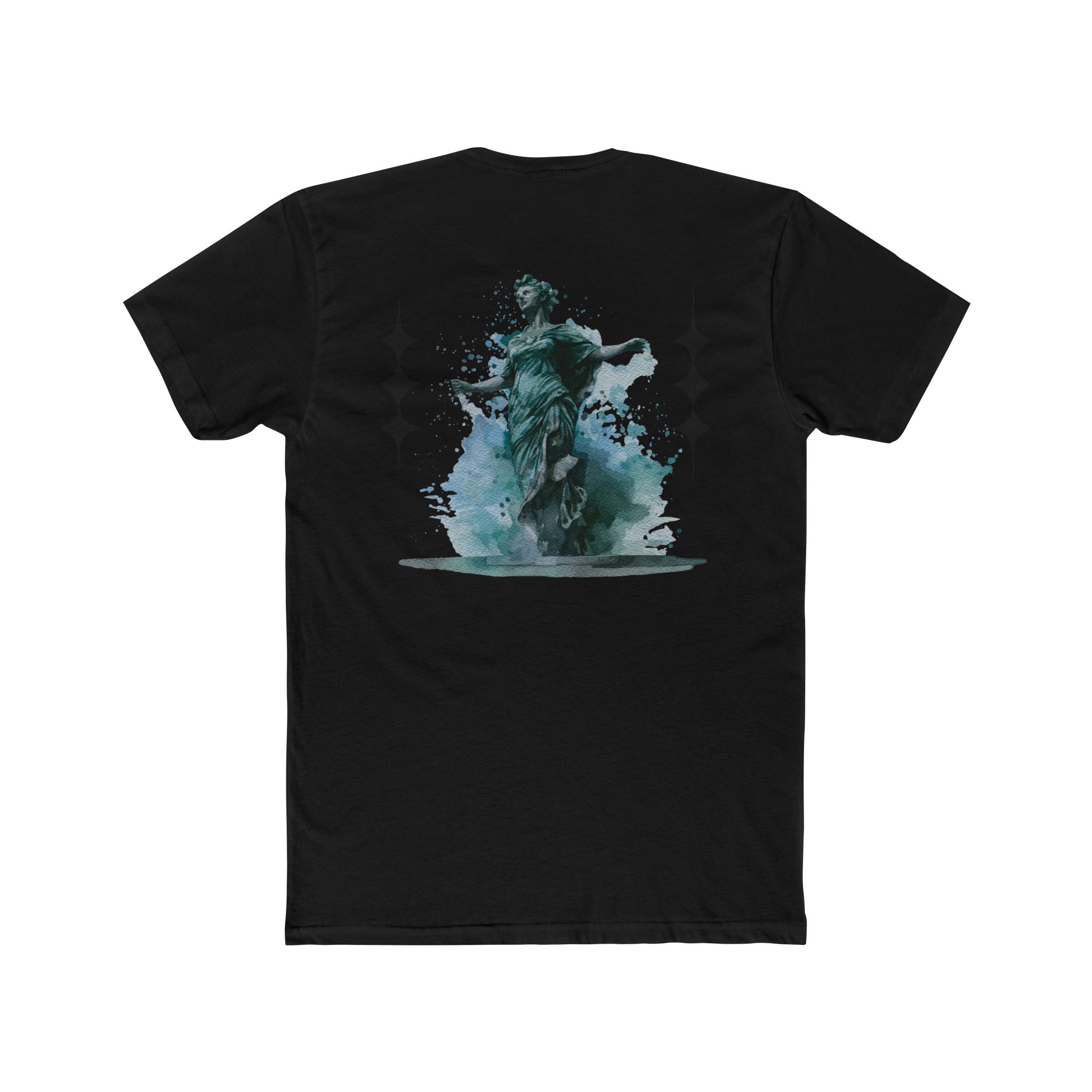 Artistic Unisex Cotton Crew Tee - Vintage Inspired Graphic T-Shirt, Casual Wear, Gift for Art Lovers, Stylish Everyday Tee, Unique Design