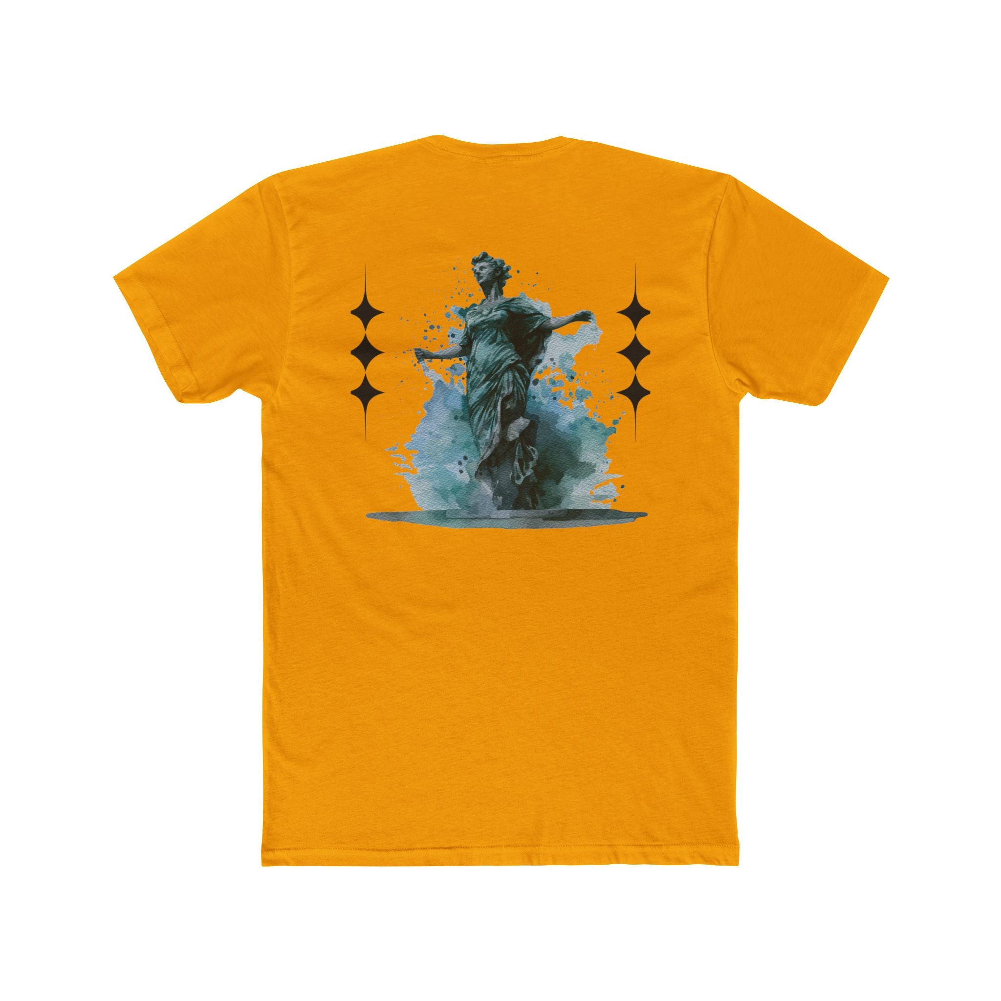 Artistic Unisex Cotton Crew Tee - Vintage Inspired Graphic T-Shirt, Casual Wear, Gift for Art Lovers, Stylish Everyday Tee, Unique Design