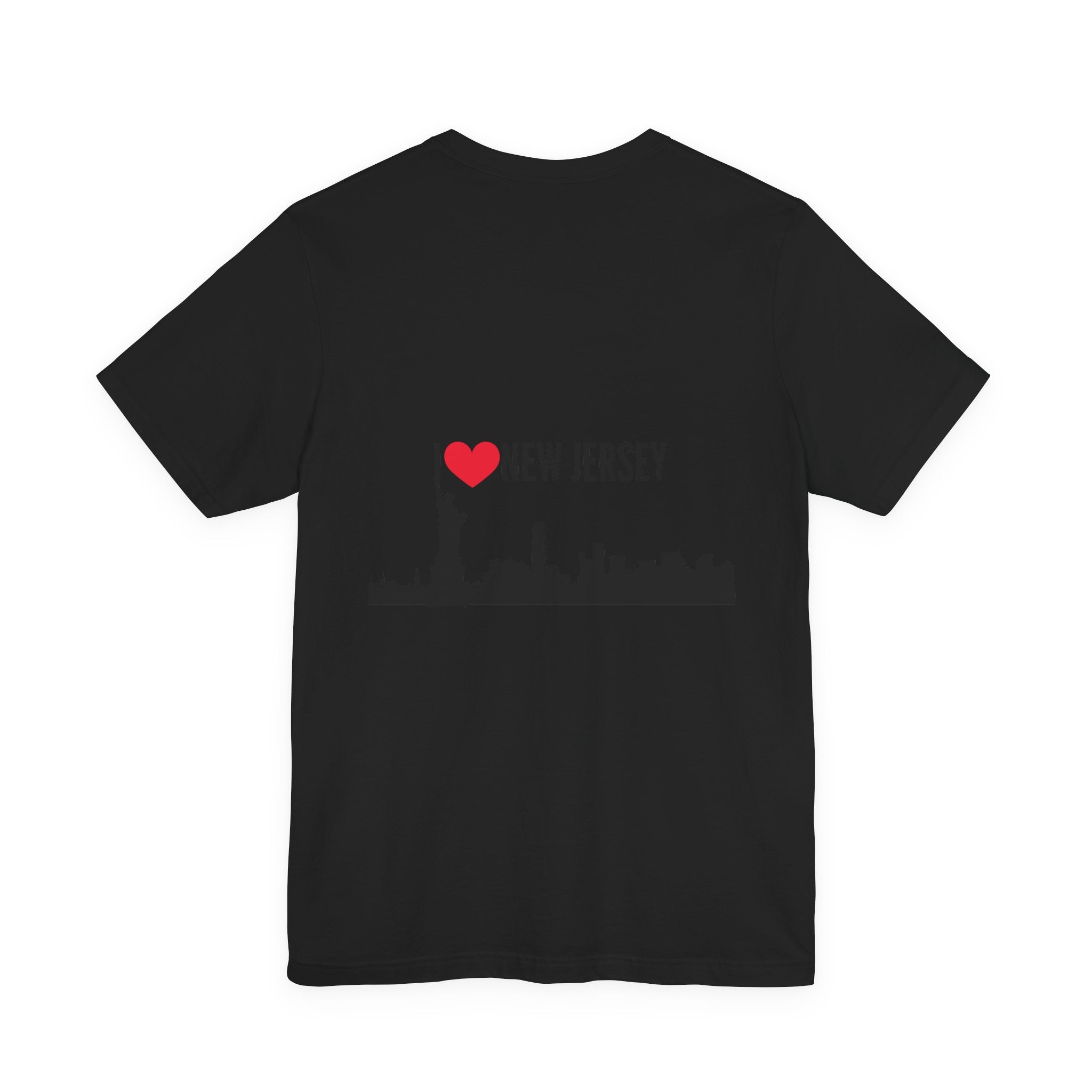 I Love New Jersey Tee - Casual T-Shirt for NJ Lovers, Perfect for Gifts, Travel, Festivals, Everyday Wear and Souvenirs