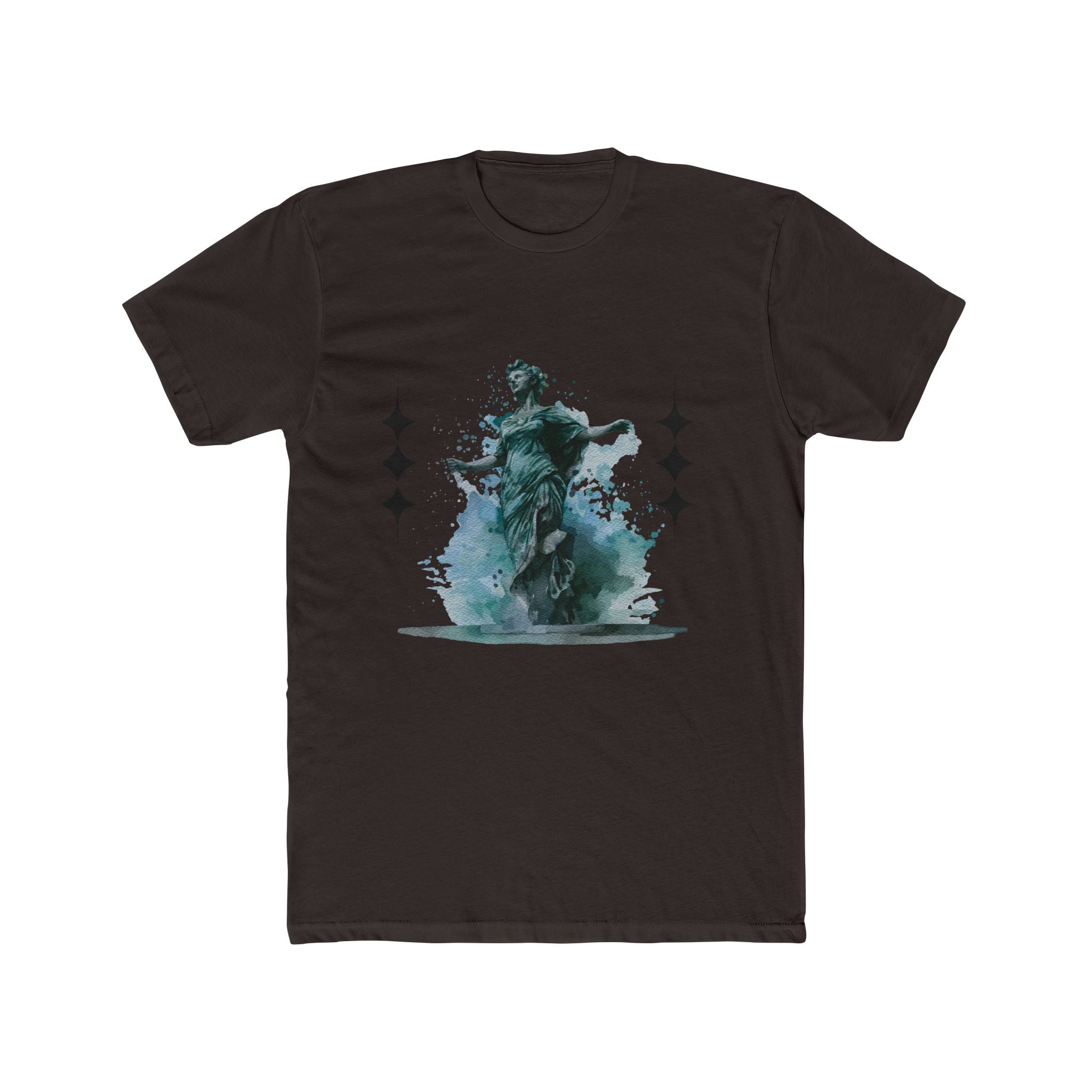Artistic Unisex Cotton Crew Tee - Vintage Inspired Graphic T-Shirt, Casual Wear, Gift for Art Lovers, Stylish Everyday Tee, Unique Design